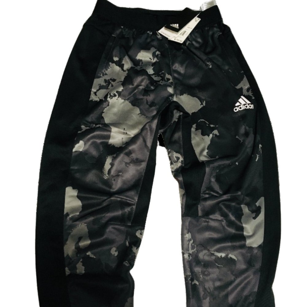 NWT Adidas Con Camo Camouflage Cropped Pants Men's Sz Small S Urban Athletic NEW